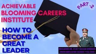 Elevate Your Leadership Game: NLP Tips from Brigadier Dr Vijay Sagar Dheman  (PART-2)