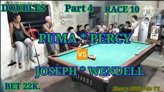 P(4) DOUBLES PUMA RR * PERCY PITOGO  JOSEPH "MATA" ZARASPE * WENDELL "MATA" MANONGSONG BET 22K.