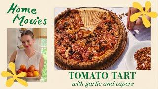 Alison Makes The Best (and Easiest) Tomato Tart You’ll Eat This Year | Home Movies with Alison Roman