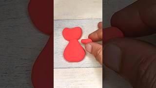 diy cartoon making art #shorts #cartoon #miniart #clayart