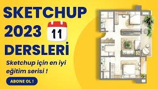 Resim (pdf) Üzerinden KAT Modelleme Sketchup 11