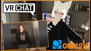 VRCHAT - DANCING WITH AN ANIME GIRL IN OMEGLE