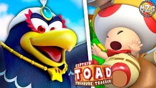 All Bosses in Captain Toad Treasure Tracker! - Captain Toad Gameplay - Zebratastic Moments