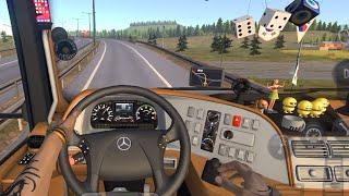 Realistic Mercedes-Benz AXOR 1840 LS ! Truck Simulator : Ultimate - Mobile Gameplay