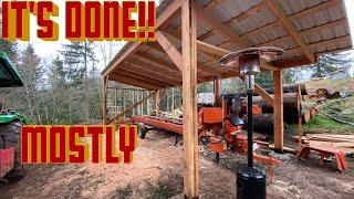 $250 Sawmill Shed COMPLETE!! mostly