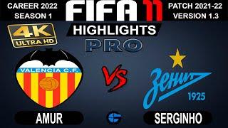 FIFA 11 - PRO League - AMUR vs Serginho