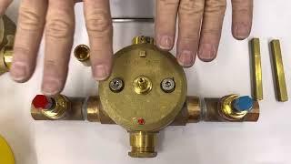 Eurotherm 3/4" Thermostatic Shower Valves
