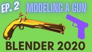 Modeling a Gun in Blender 2020: FPS for complete beginners.