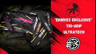 The Microtech Tri-Grip Ultratech EKnives EKclusive