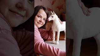 White horse - realistic toy, Part 2/3