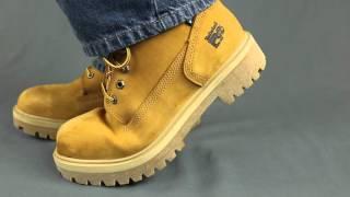 Timberland PRO Waterproof 65016 Wheat Nubuck Steel Toe Boots