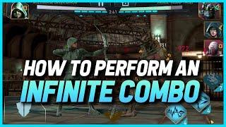 Injustice 2 Mobile | How To Perform An Infinite Combo / Infinite Loop