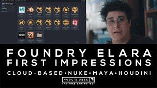 First impressions Foundry Athera Beta - A remote Visual Effects studio