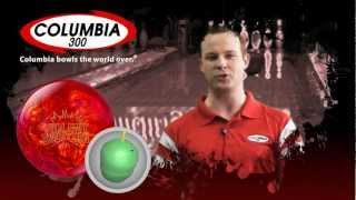 Columbia 300 presents the Violent Eruption bowling ball