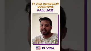 How a long F1 visa interview looks like - exact questions asked | Fall 2022