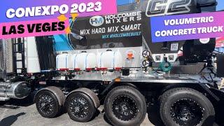 VOLUMETRIC CONCRETE TRUCK CONEXPO 2023  -  PORTABLE CONCRETE