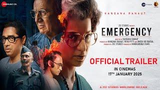 Emergency - Official Trailer 2 | Kangana Ranaut, Anupam K, Shreyas T, Milind S | In Cinemas 17th JAN