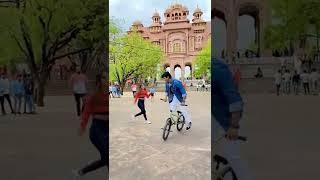 trending bmx rider stunt video  | cycle stunt