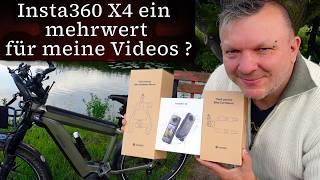 Insta360 X4 Montage und Benutzung auf meinen  E-Bike Abenteuern