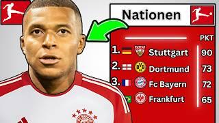 Bundesliga, aber jeder Verein = 1 Nation! EAFC24 Experiment!