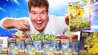 Das XXL Pikachu Booster Opening! Stürmische Funken