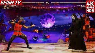 Kung Lao vs Ghostface (Hardest AI) - Mortal Kombat 1