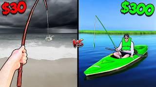 $30 vs $300 Saltwater Budget Fishing Challenge