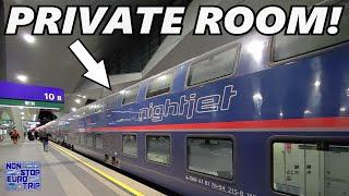 PRIVATE ROOM ON AUSTRIA'S FANTASTIC DOUBLE DECKER SLEEPER TRAINS / VIENNA TO ZURICH NIGHTJET REVIEW