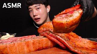ASMR JUICY PORK BELLY ASMR MUKBANG│EATING SOUND COOKING NO TALKING│