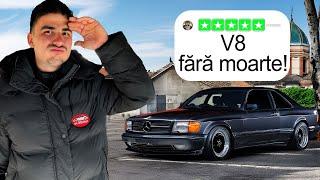 Mercedes 500SEC V8 1988 | EVALUARI CLIENTI + CHINEZEASCA DE 70K EUR !? 