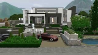 The SIMS 3 Modern Mansion : No Custom Content (Hidden Springs)