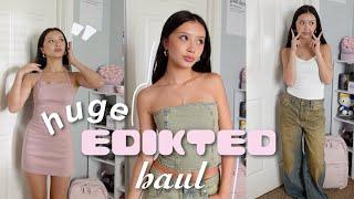 SUMMER/BACK TO SCHOOL TRY-ON HAUL 2024 ft. Edikted