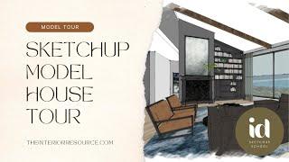 SketchUp Interior Design Project Tour