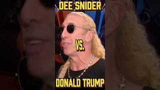 THIS is why DEE SNIDER turned his back on DONALD TRUMP!                      #twistedsistershorts