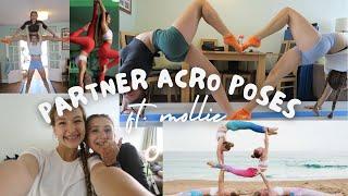 PARTNER ACRO YOGA CHALLENGE - ft. Mollie !!!