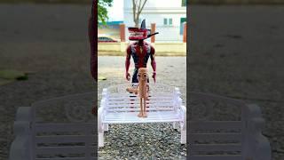 Tung Tung Tubg Sahur Picks Spider Man's Head | Marvel Toys #spiderman #marvel #avengers