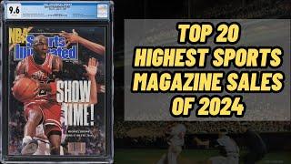 Top 20 Highest Sports Magazine Sales of 2024