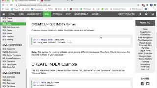 Урок по SQL - 51 - INDEX