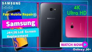 Samsung J4 Plus Screen Replacement 4K Ultra HD #samsung #galaxy #repair