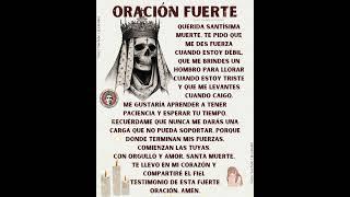 ORACIÓN FUERTE A LA SANTÍSIMA MUERTE
