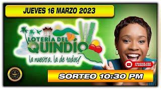 Resultado de LOTERIA DEL QUINDIO Del JUEVES 16 DE MARZO de 2023