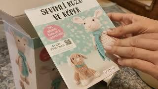 Amigurumi sevimli kuzu ve köpek (tığ işi amigurumi kit) kutu açılımı. Bim aktüel ürünler