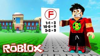 MATEMATİK DERSİNDEN KALDIM!!  Roblox Oops, i failed my math test