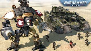 Imperial Guard vs Chaos Invasion - Ultimate Mod Warhammer 40k | Men of War: Assault Squad 2