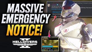 Helldivers 2 EMERGENCY NOTICE! We Are About To Fail This!