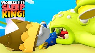 Can The Wobbly Monster EAT The Sleep King in Wobbly Life?!