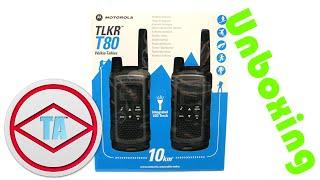 Unboxing Motorola TLKR T80