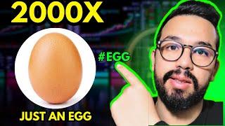 JUST AN EGG A CRYPTO MEMECOIN THAT GONNA MAKE MILLIONAIRES ( VERY EARLY )