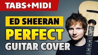 [Tutorial] Ed Sheeran – Perfect Guitar Cover (solo fingerstyle acoustic guitar with TAB)