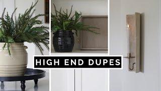 DIY HIGH END HOME DECOR DUPES ON A BUDGET *CHRISTMAS PREVIEW*